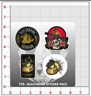 TFE Quack Bang Sticker Pack
