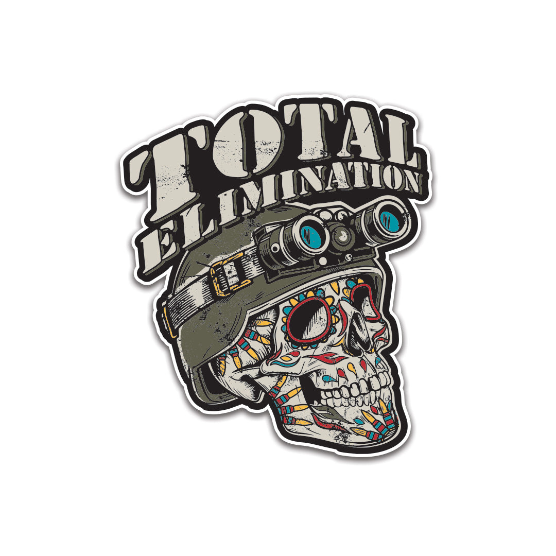 Total Elimination Sticker