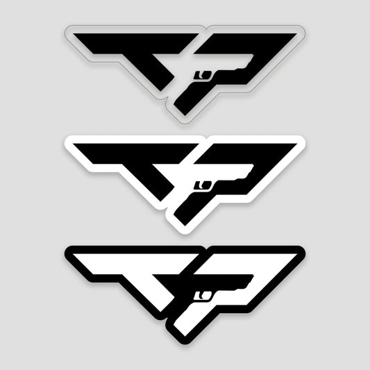 Texas Plinking Logo Sticker