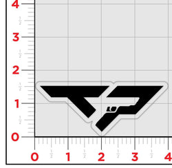 Texas Plinking Logo Sticker