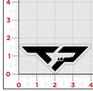 Texas Plinking Logo Sticker
