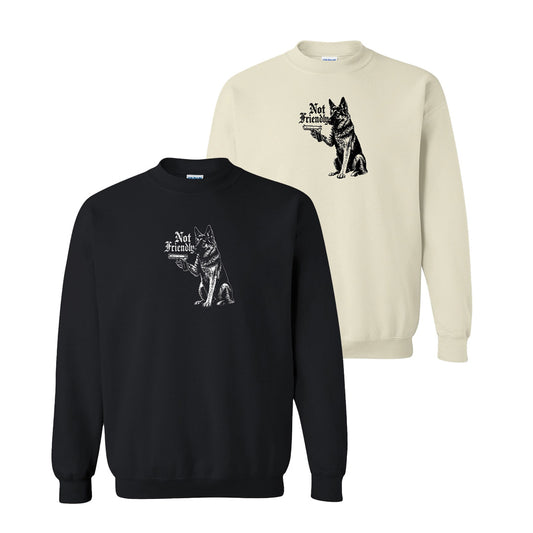Not Friendly Crewneck