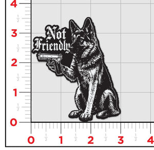 Not Friendly Sticker