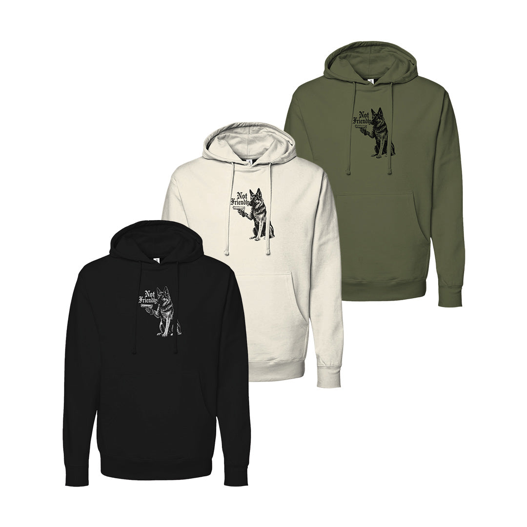 Not Friendly Hoodie