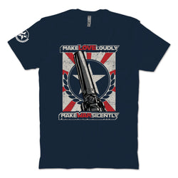 Make War Silently T-Shirt
