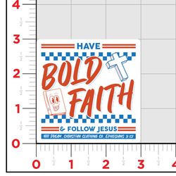 Bold Faith Sticker