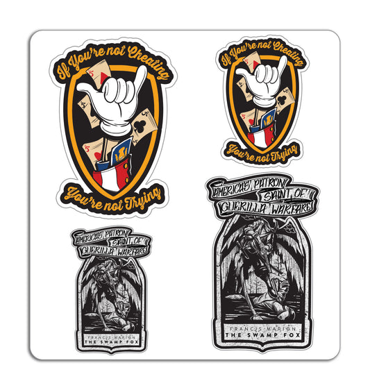 If You're Not Cheating/ Swamp Fox Sticker Pack