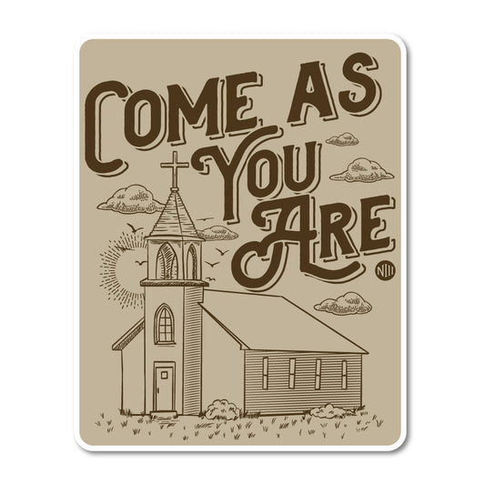 Come As You Are Sticker