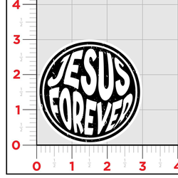 Jesus Forever Sticker