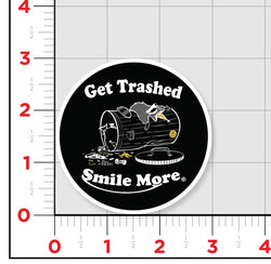 Get Trashed Sticker