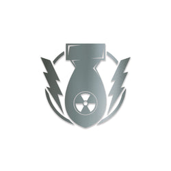 Bomb Giveaway Decal