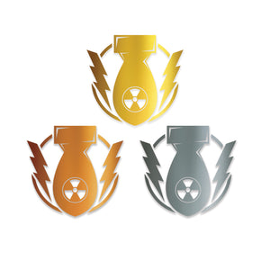 Bomb Giveaway Decal