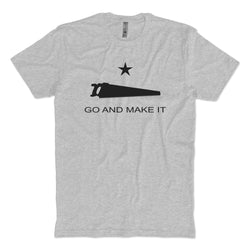 Andy Rawls Go and Make It T-Shirt Grey