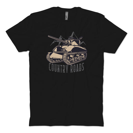 Country Roads Black T-shirt