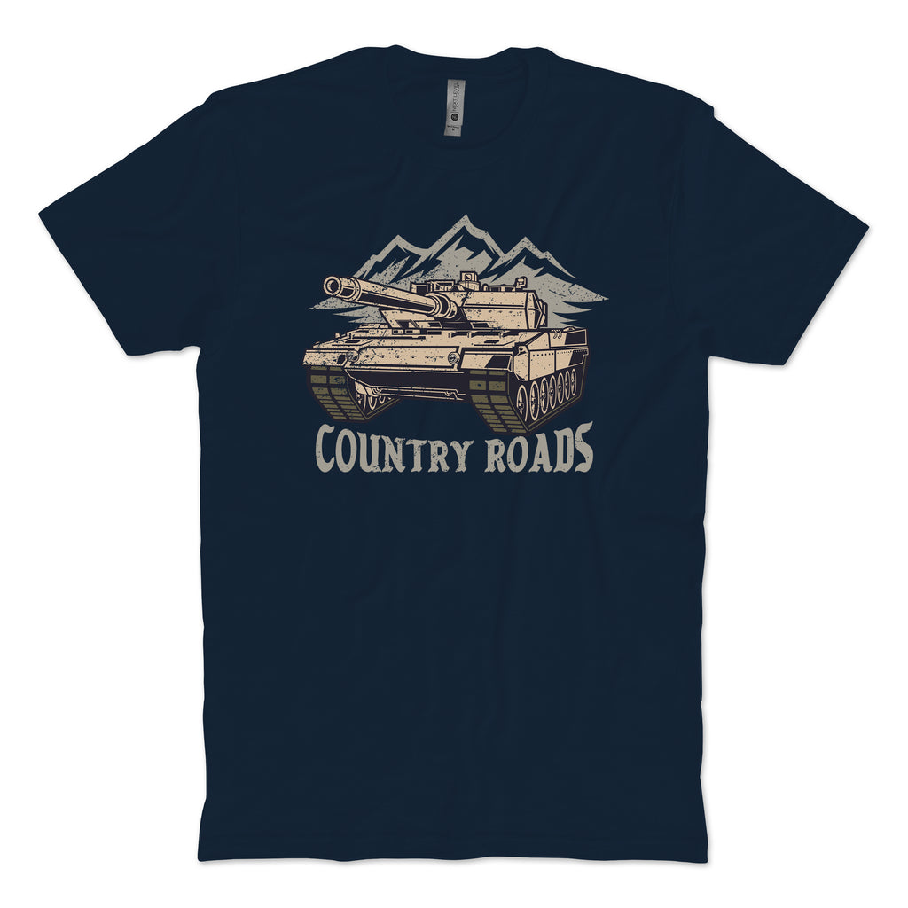 Country Roads Navy T-shirt