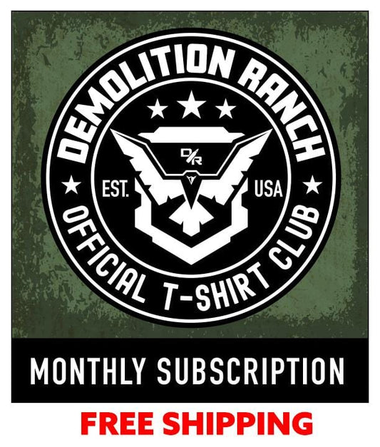 Demolition Ranch One Month T-shirt Subscription