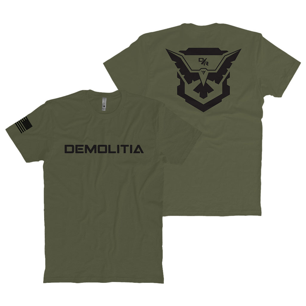 Demolitia - Military Green T-Shirt