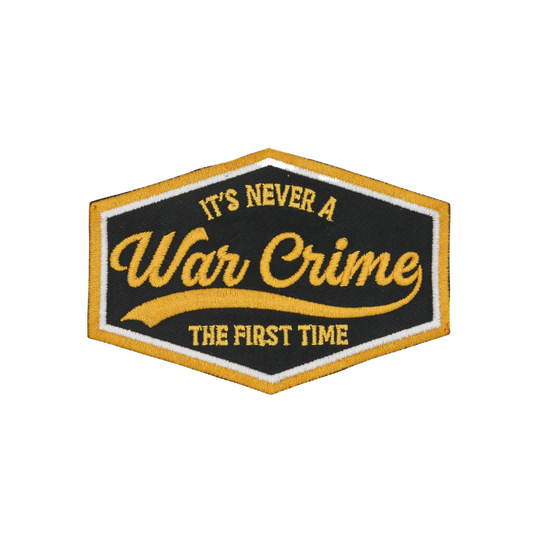 War Crime No Adhesive Patch