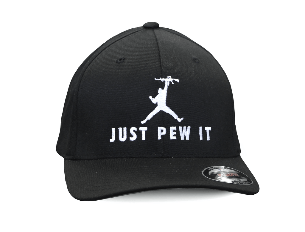 just pew it flex fit hat