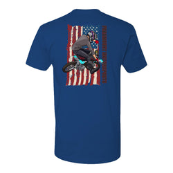 American Flag Right Turn T-Shirt