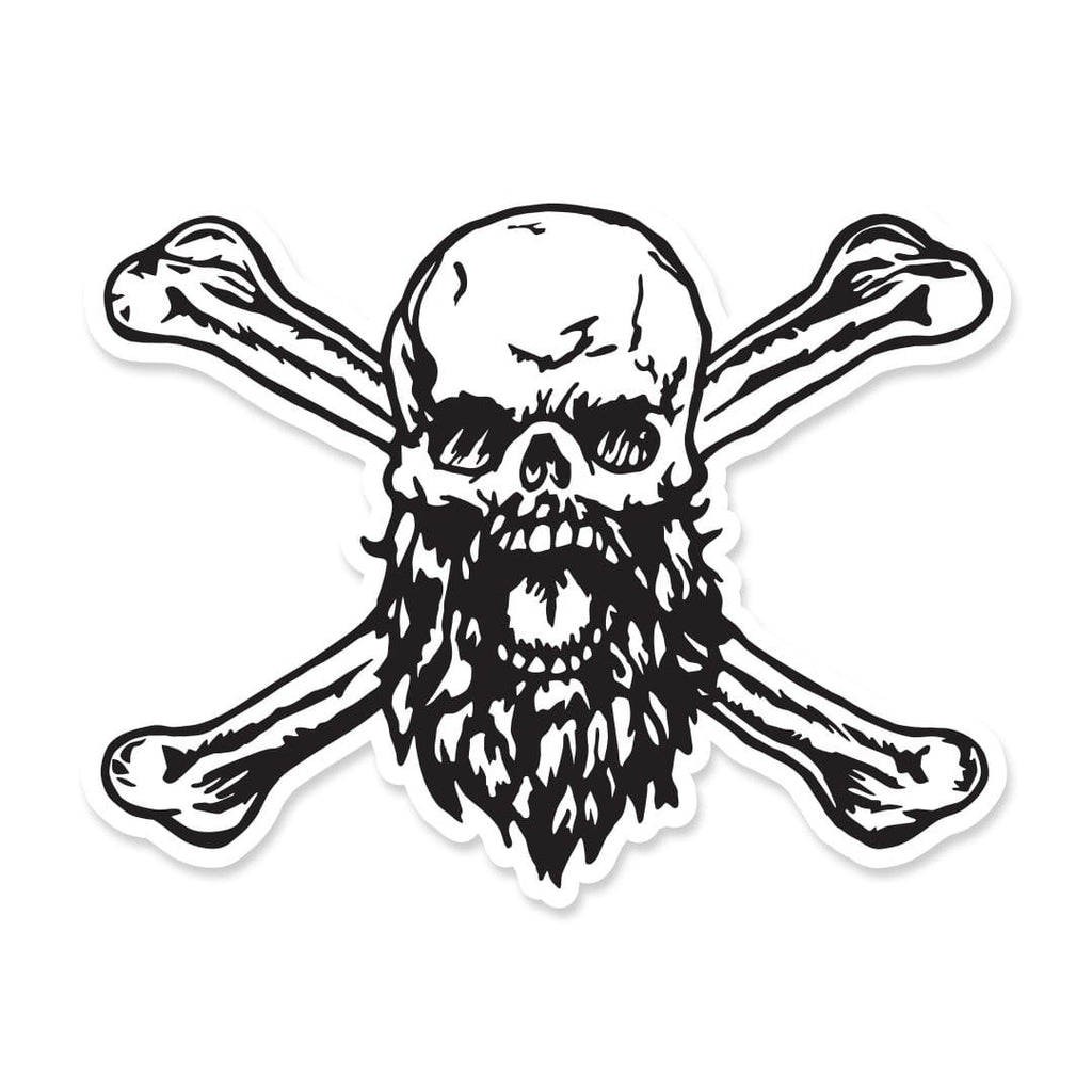 Robert Oberst's Skull and Bones sticker