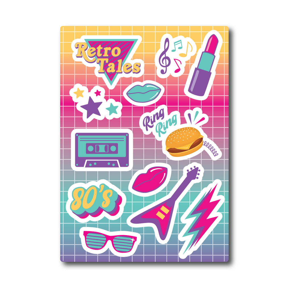 Retro Tales Sticker Pack