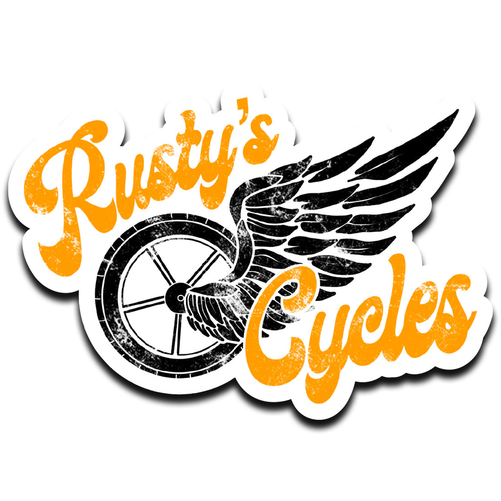 Rusty Cycles Sticker