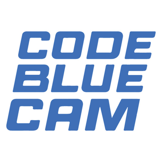 Code Blue Cam Logo Sticker