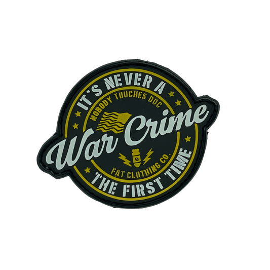 War Crime PVC Patch