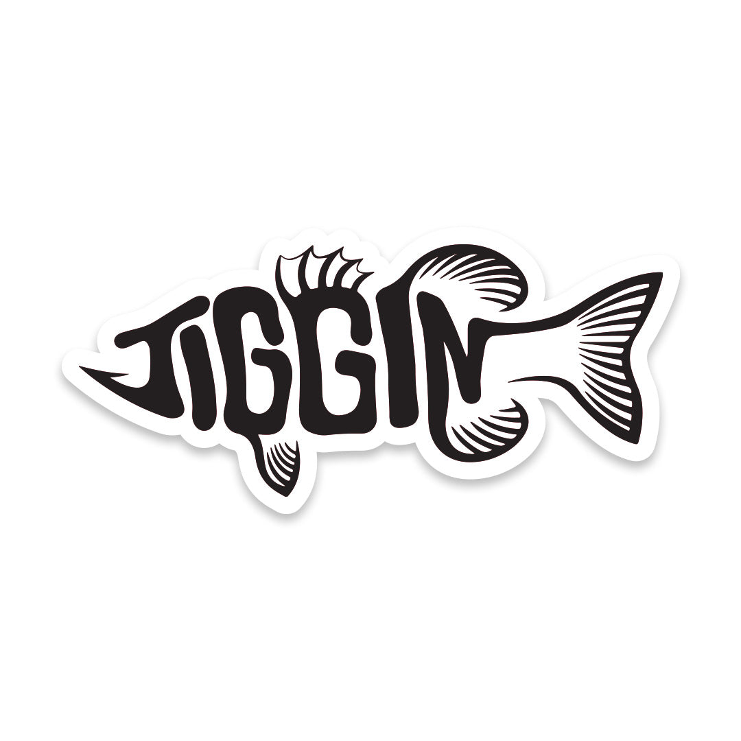 Jiggin Logo Stickers Jiggin logo stickers